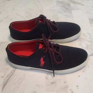 Polo Ralph Lauren Faxon Low sneakers! Very clean!